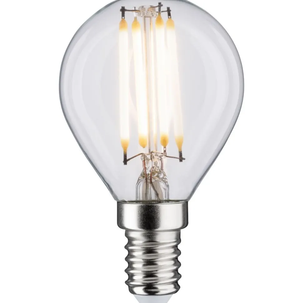 LED-filamenttilamppu Paulmann Drop, E14, 432lm, 5W, 2700K, himmennettävä, kirkas