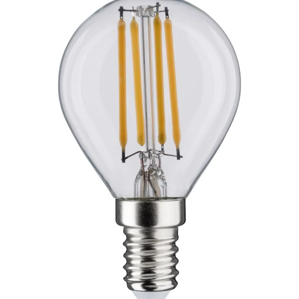 LED-filamenttilamppu Paulmann Drop, E14, 432lm, 5W, 2700K, himmennettävä, kirkas