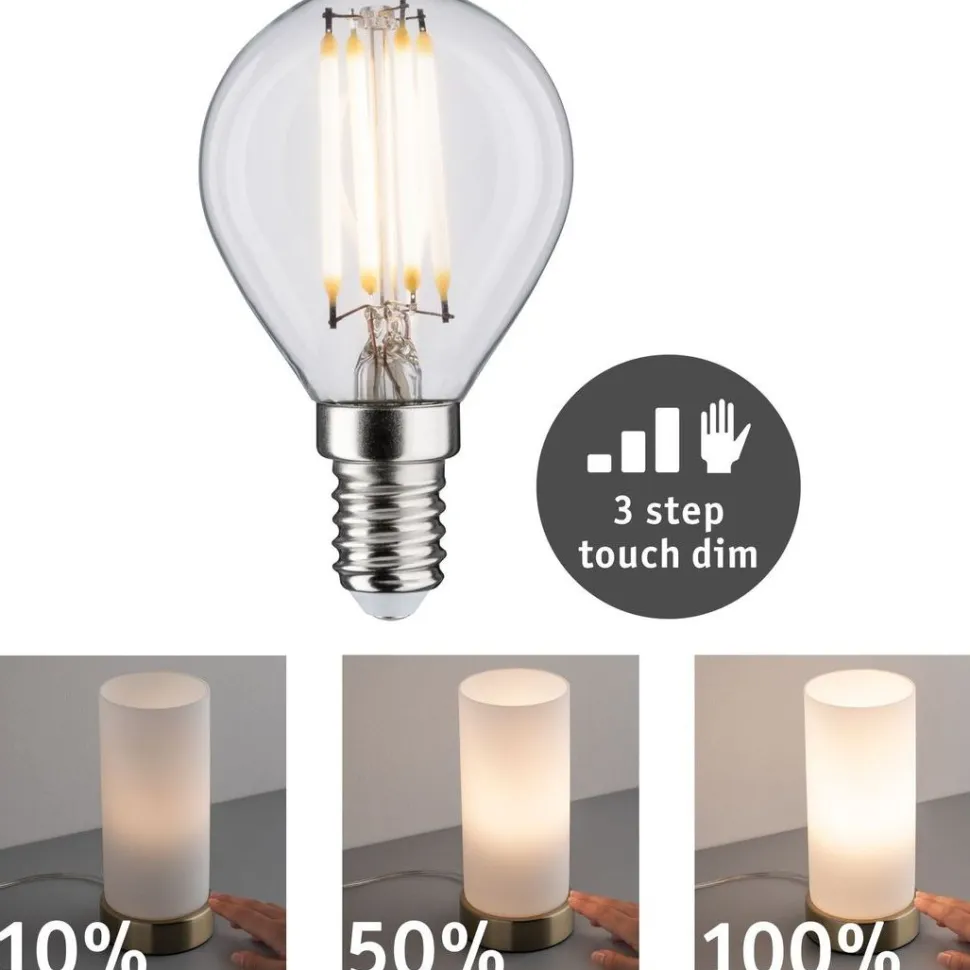 LED-filamenttilamppu Paulmann Drop, E14, 432lm, 5W, 2700K, himmennettävä, kirkas