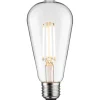 LED-filamenttilamppu Paulmann Eco-Line Corn, 230V, ST64, E27, 806lm, 4.3W, 3000K, himmennettävä, kirkas