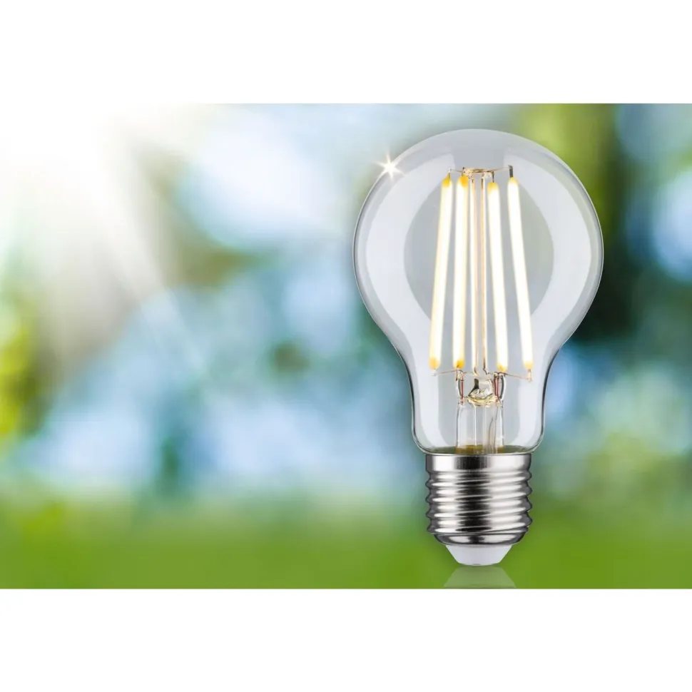 LED-filamenttilamppu Paulmann Eco-Line Pear, E27, 525lm, 2.5W, 3000K, kirkas