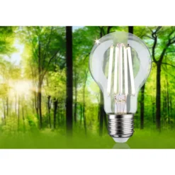 LED-filamenttilamppu Paulmann Eco-Line Pear, E27, 840lm, 4W, 4000K, kirkas