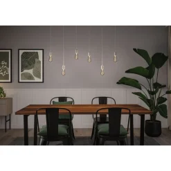 LED-filamenttilamppu Paulmann Rustic Shine Corn, S-muoto, 230V, 170lm, 4.2W, 1800K, himmennettä, savulasi
