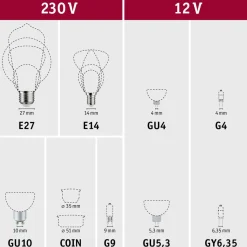 LED-filamenttilamppu Paulmann Rustic Shine Corn, S-muoto, 230V, 170lm, 4.2W, 1800K, himmennettä, savulasi