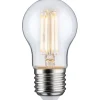 LED-filamenttilamppu Paulmann Drop, E27, 806lm, 6.5W, 2700K, kirkas
