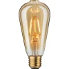 LED-filamenttilamppu Paulmann Corn Rustika, E27, 250lm, 4.4W, 1700K, kulta