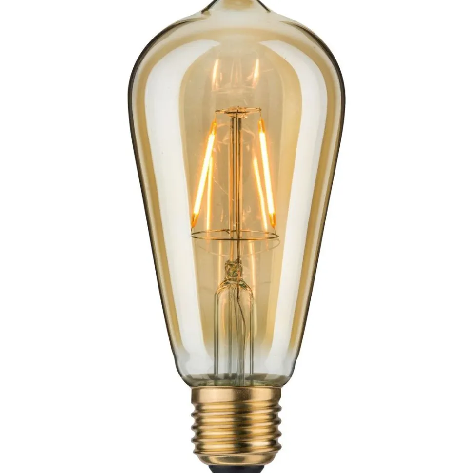 LED-filamenttilamppu Paulmann Corn Rustika, E27, 150lm, 2.7W, 1800K, kulta