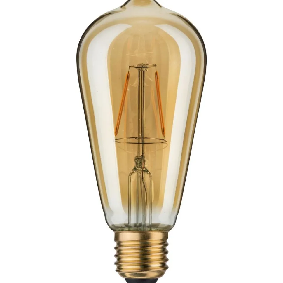 LED-filamenttilamppu Paulmann Corn Rustika, E27, 150lm, 2.7W, 1800K, kulta