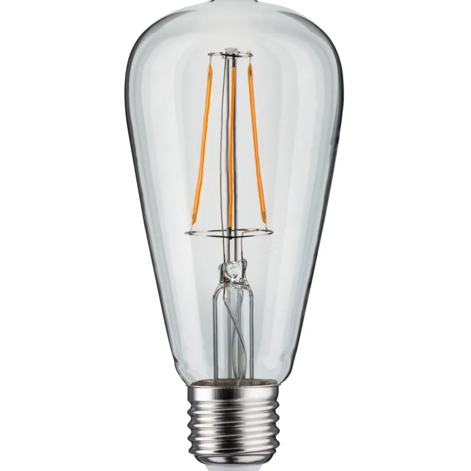 LED-filamenttilamppu Paulmann Corn, ST64, E27, 806lm, 7.5W, 2700K, himmennettävä, kirkas
