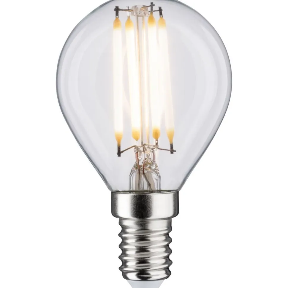 LED-filamenttilamppu Paulmann Drop, E14, 470lm, 4.8W, 2700K, himmennettävä, kirkas