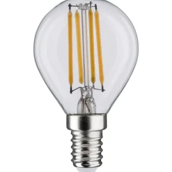 LED-filamenttilamppu Paulmann Drop, E14, 470lm, 4.8W, 2700K, himmennettävä, kirkas