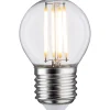 LED-filamenttilamppu Paulmann Drop, E27, 470lm, 4.8W, 2700K, himmennettävä, kirkas