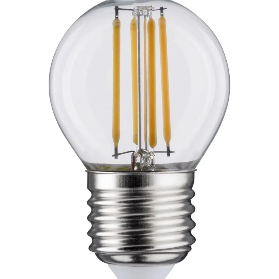 LED-filamenttilamppu Paulmann Drop, E27, 470lm, 4.8W, 2700K, himmennettävä, kirkas
