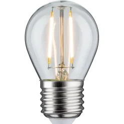 LED-filamenttilamppu Paulmann Drop, E27, 250lm, 2.6W, 2700K, kirkas