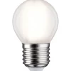 LED-filamenttilamppu Paulmann Drop, E27, 470lm, 4.8W, 4000K, matta