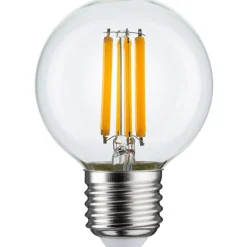 LED-filamenttilamppu Paulmann Globe, G60, E27, 806lm, 7W, 2700K, himmennettävä, kirkas