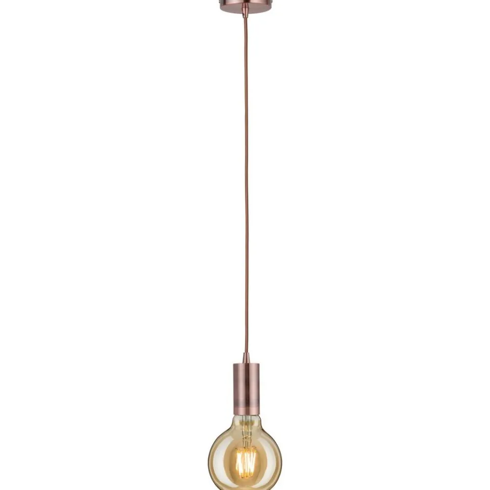 LED-filamenttilamppu Paulmann Globe, G95, E27, 450lm, 6W, 1700K, himmennettävä, kulta