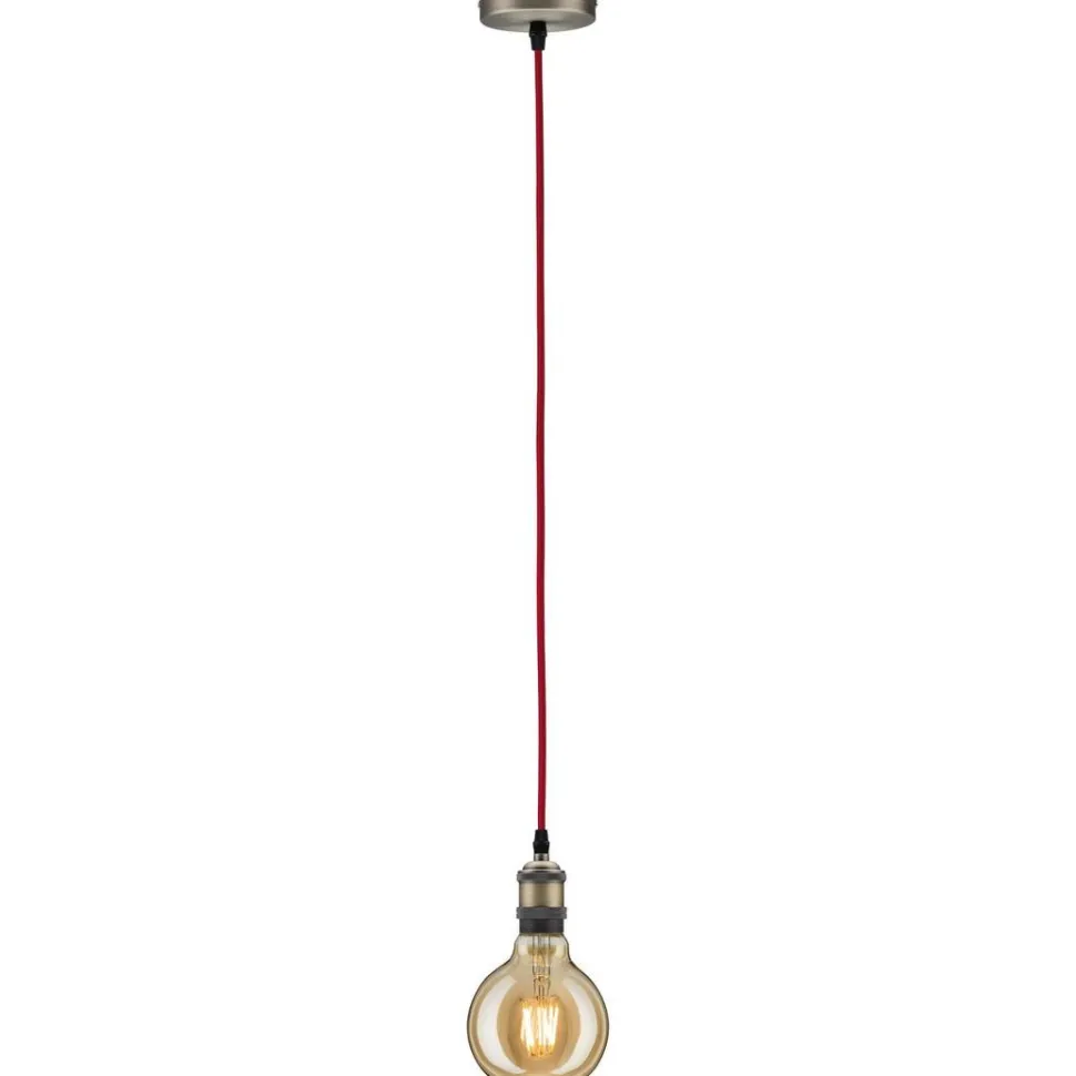 LED-filamenttilamppu Paulmann Globe, G95, E27, 450lm, 6W, 1700K, himmennettävä, kulta