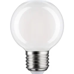 LED-filamenttilamppu Paulmann Globe, G60, E27, 780lm, 7W, 2700K, himmennettävä, opaali