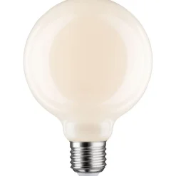 LED-filamenttilamppu Paulmann Globe, G95, E27, 470lm, 5.6W, 2700K, himmennettävä, opaali