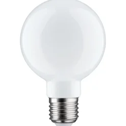 LED-filamenttilamppu Paulmann Globe, G80, E27, 806lm, 7.5W, 2700K, himmennettävä, opaali