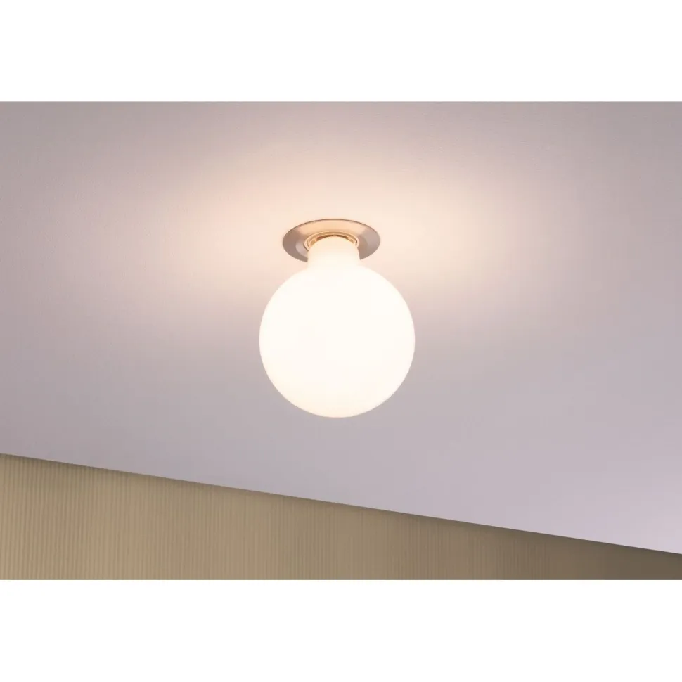 LED-filamenttilamppu Paulmann Globe, G95, E27, 806lm, 7.5W, 2700K, himmennettävä, opaali