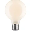 LED-filamenttilamppu Paulmann Globe, G80, E27, 470lm, 5.6W, 2700K, himmennettävä, opaali