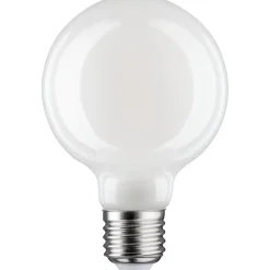 LED-filamenttilamppu Paulmann Globe, G80, E27, 470lm, 5.6W, 2700K, himmennettävä, opaali