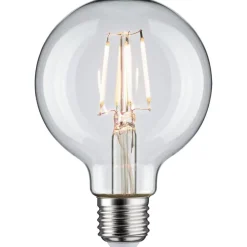 LED-filamenttilamppu Paulmann Globe, G80, E27, 470lm, 4.8W, 4000K, kirkas