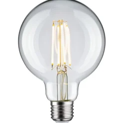 LED-filamenttilamppu Paulmann Globe, G95, E27, 806lm, 7.5W, 2700K, kirkas