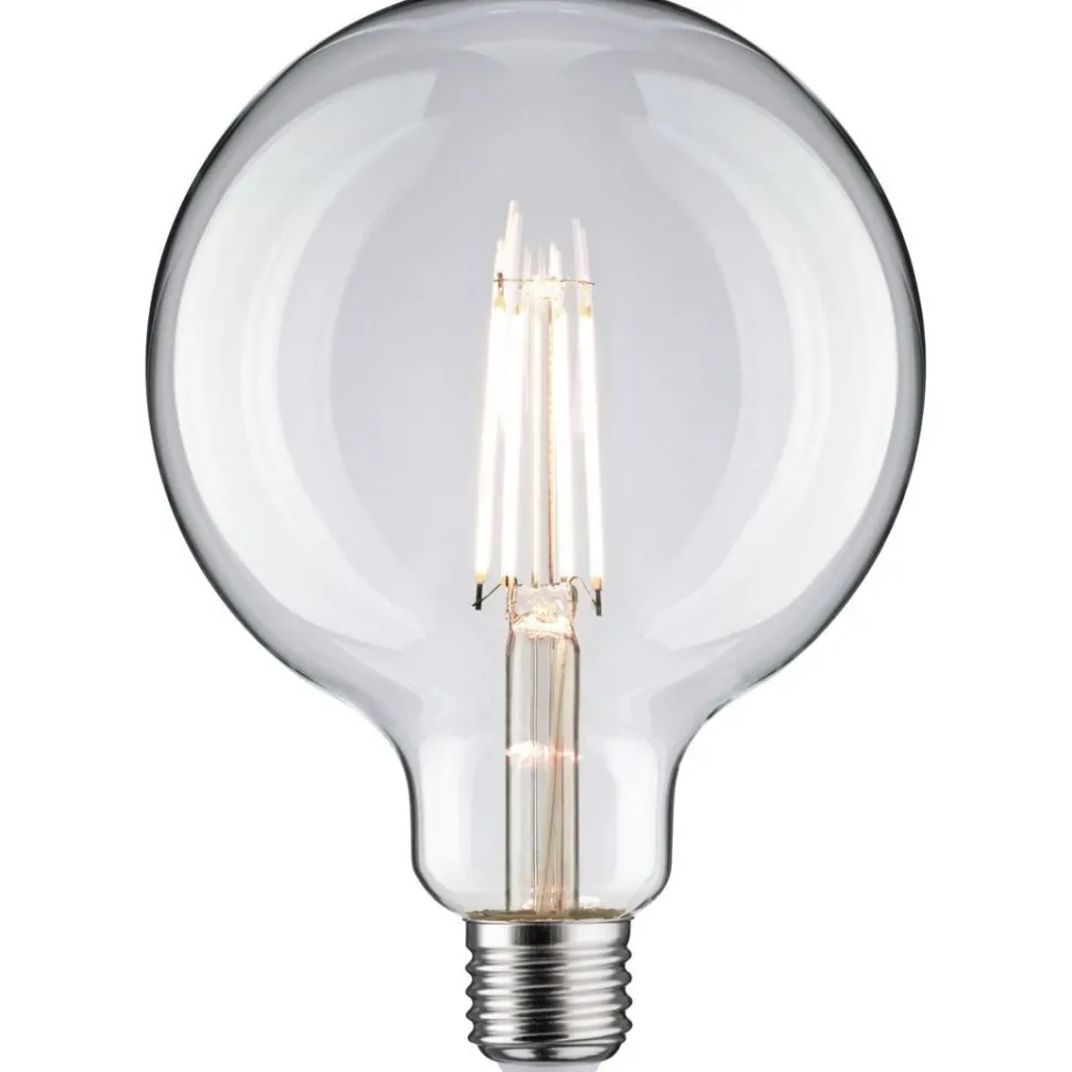LED-filamenttilamppu Paulmann Globe, G125, E27, 1055lm, 9W, 4000K, kirkas