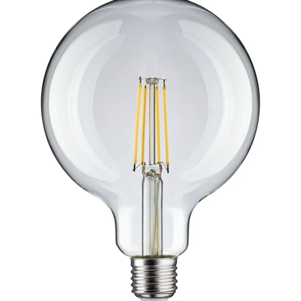 LED-filamenttilamppu Paulmann Globe, G125, E27, 1055lm, 9W, 4000K, kirkas