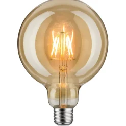 LED-filamenttilamppu Paulmann Globe, G125, E27, 420lm, 6.5W, 1700K, kulta