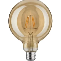 LED-filamenttilamppu Paulmann Globe, G125, E27, 420lm, 6.5W, 1700K, kulta