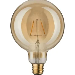 LED-filamenttilamppu Paulmann Globe, G125, E27, 170lm, 2.7W, 1700K, kulta