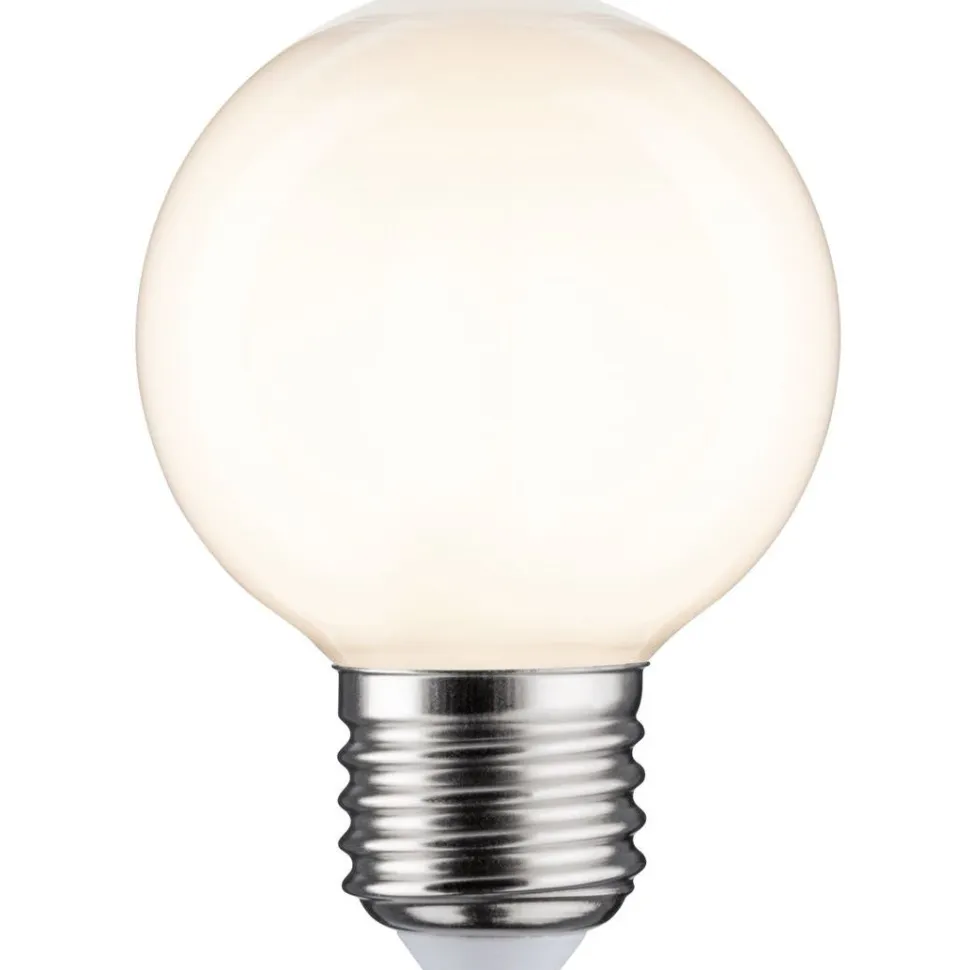 LED-filamenttilamppu Paulmann Globe, G60, E27, 780lm, 7W, 2700K, opaali