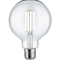 LED-filamenttilamppu Paulmann Globe, G95, E27, 806lm, 7W, säädettävä värilämpötila, kirkas