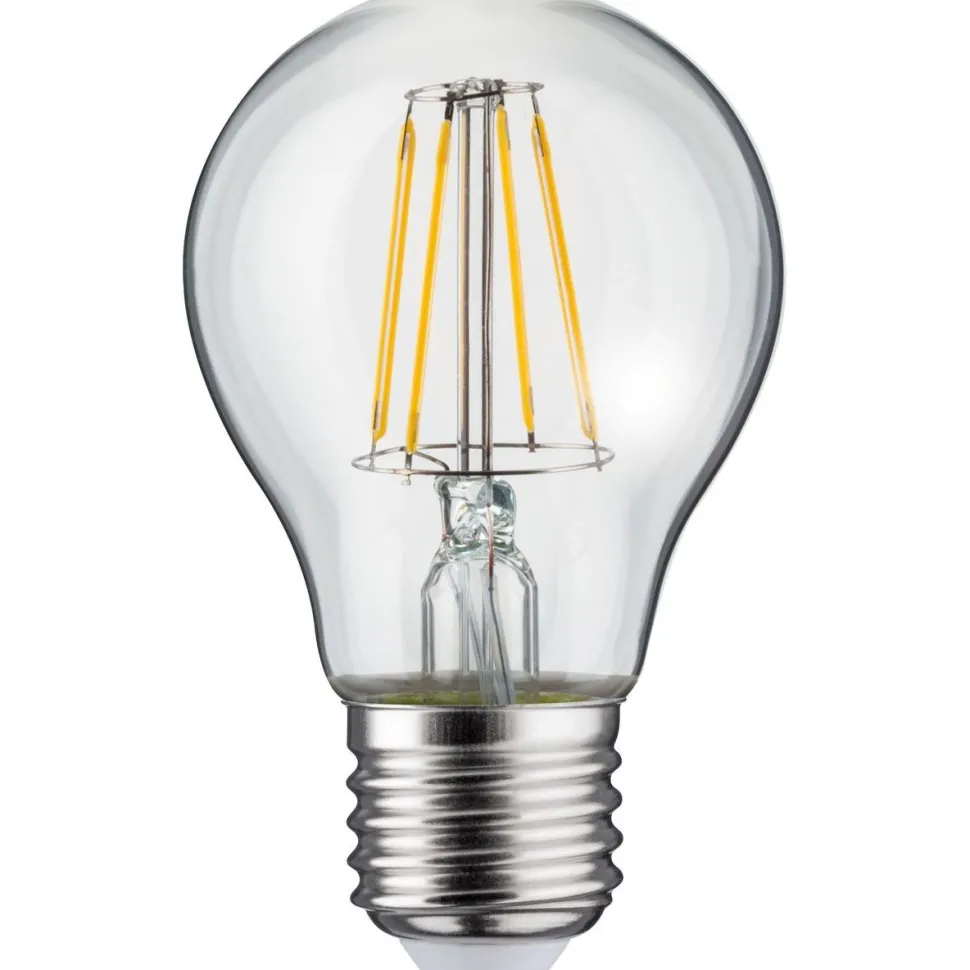 LED-filamenttilamppu Paulmann Pear, E27, 470lm, 5W, 2700K, kirkas, 2kpl