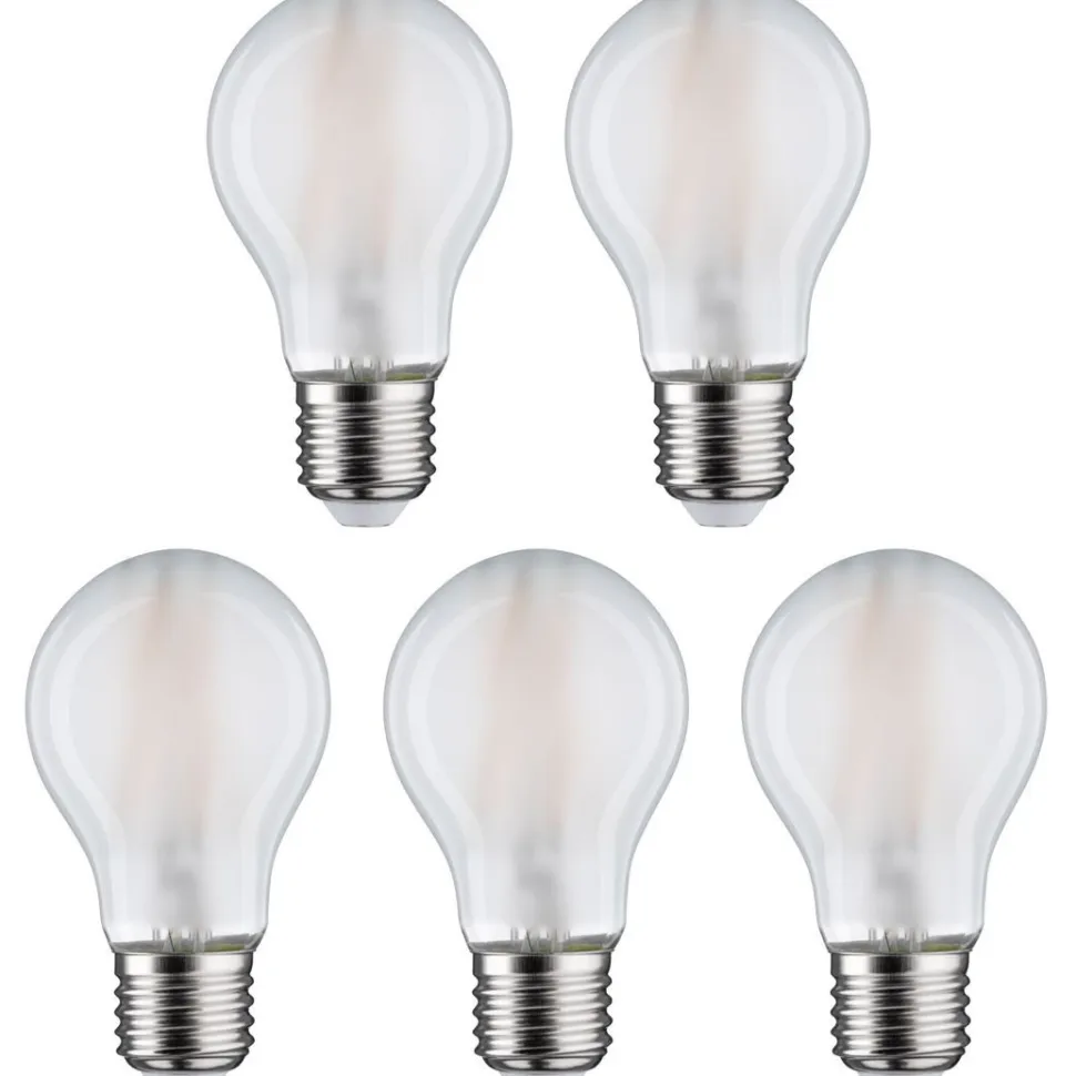 LED-filamenttilamppu Paulmann Pear, E27, 806lm, 7W, 2700K, matta, 5kpl