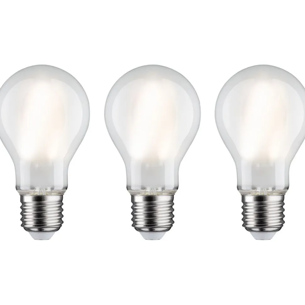 LED-filamenttilamppu Paulmann Pear, E27, 1055lm, 9W, 4000K, matta, 3kpl