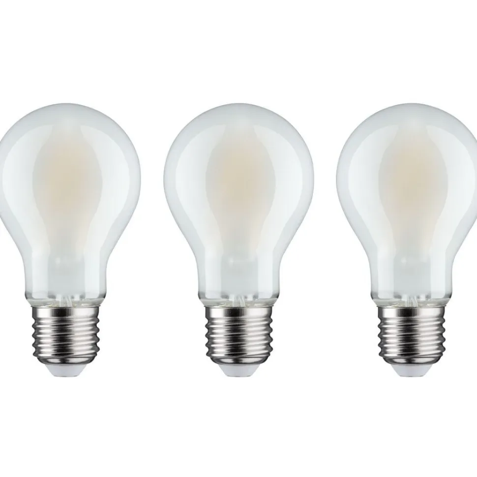 LED-filamenttilamppu Paulmann Pear, E27, 1055lm, 9W, 4000K, matta, 3kpl