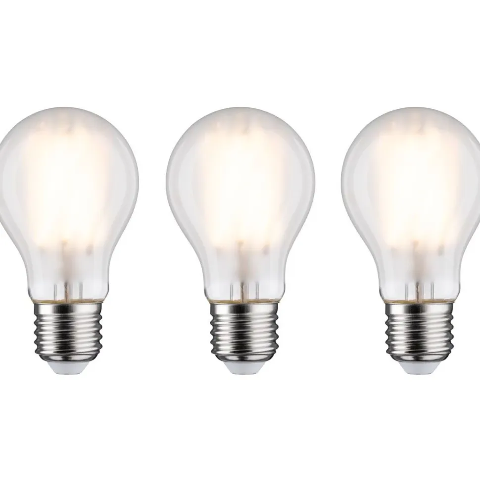 LED-filamenttilamppu Paulmann Pear, E27, 1055lm, 9W, 2700K, matta, 3kpl
