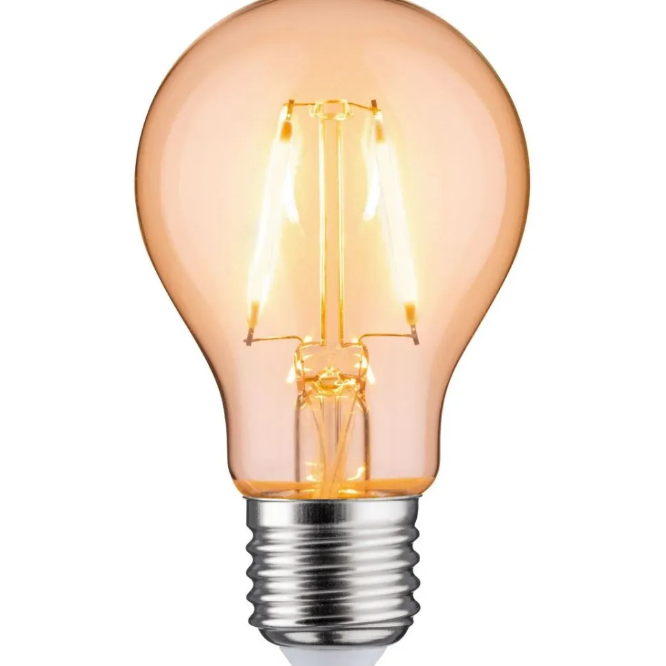 LED-filamenttilamppu Paulmann Pear, E27, 100lm, 1.1W, 2000K, oranssi