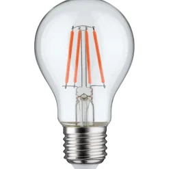 LED-filamenttilamppu Paulmann Pear, E27, 40lm, 1.3W, 1000K, punainen