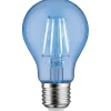 LED-filamenttilamppu Paulmann Pear, E27, 40lm, 2.2W, 1000K, sininen