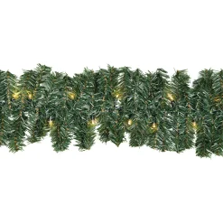 LED-havuköynnös Markslöjd Chrissline, 100 lämpimänvalkoista valoa, 5m, vihreä