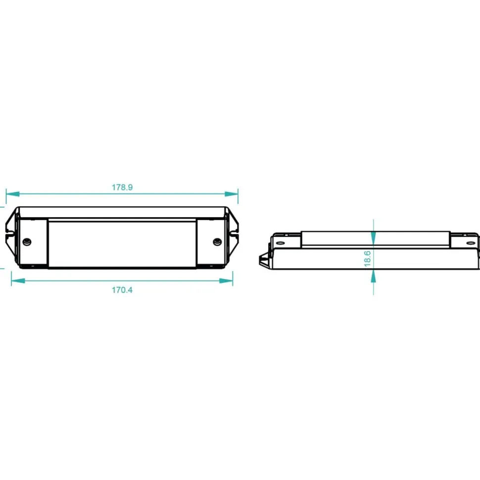 LED-himmennin/vastaanotin FTLIGHT Perfect langaton RF/WIFI 4-kanavainen 12-36VDC 4A