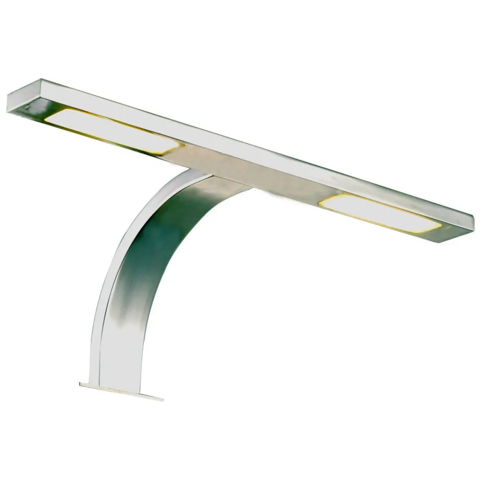 LED-kaappivalaisin Bari IP44 300x120x120 mm 2-osainen kromi