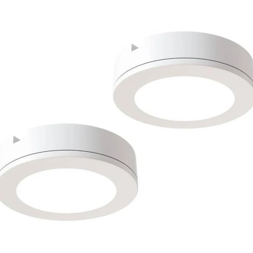 LED-kalustevalaisin Limente LED-LENOX 4000K 2kpl musta