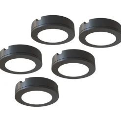 LED-kalustevalaisin Limente LED-LENOX 4000K 5kpl musta
